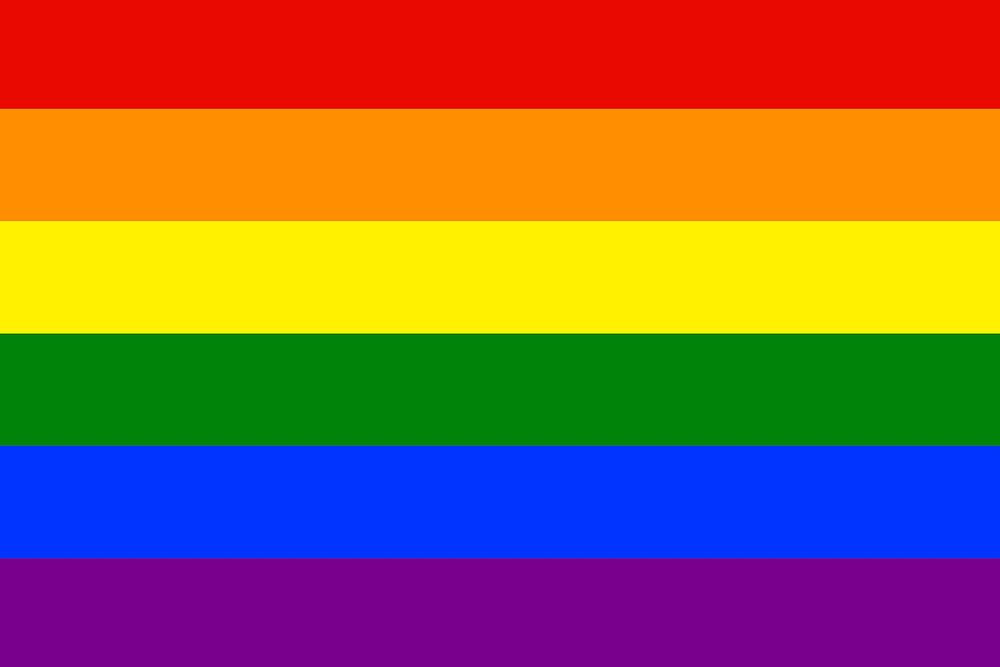 Pride month rainbow flag background