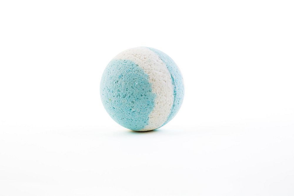 Aromatic bath bomb, spa item.