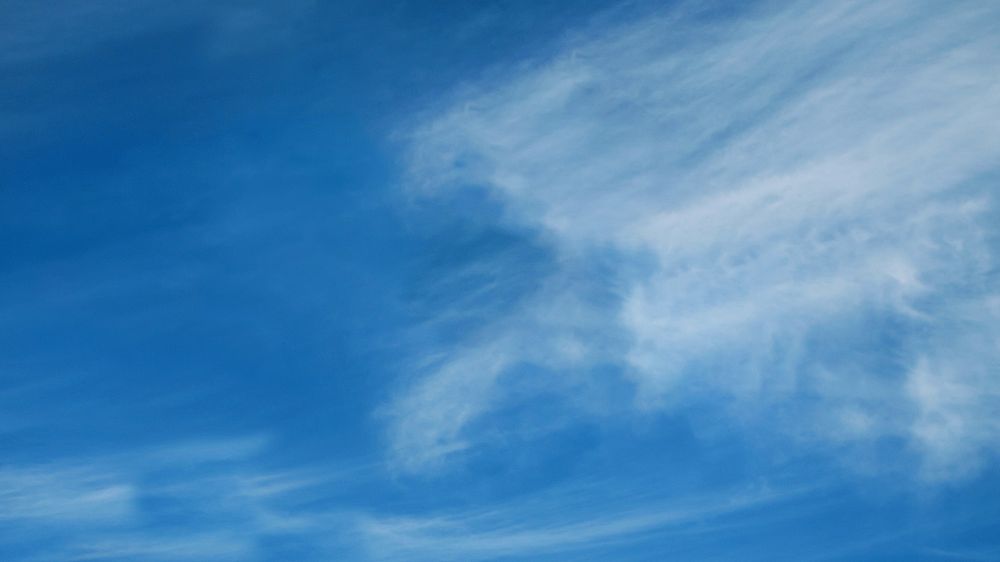 Blue sky desktop wallpaper | Premium Photo - rawpixel