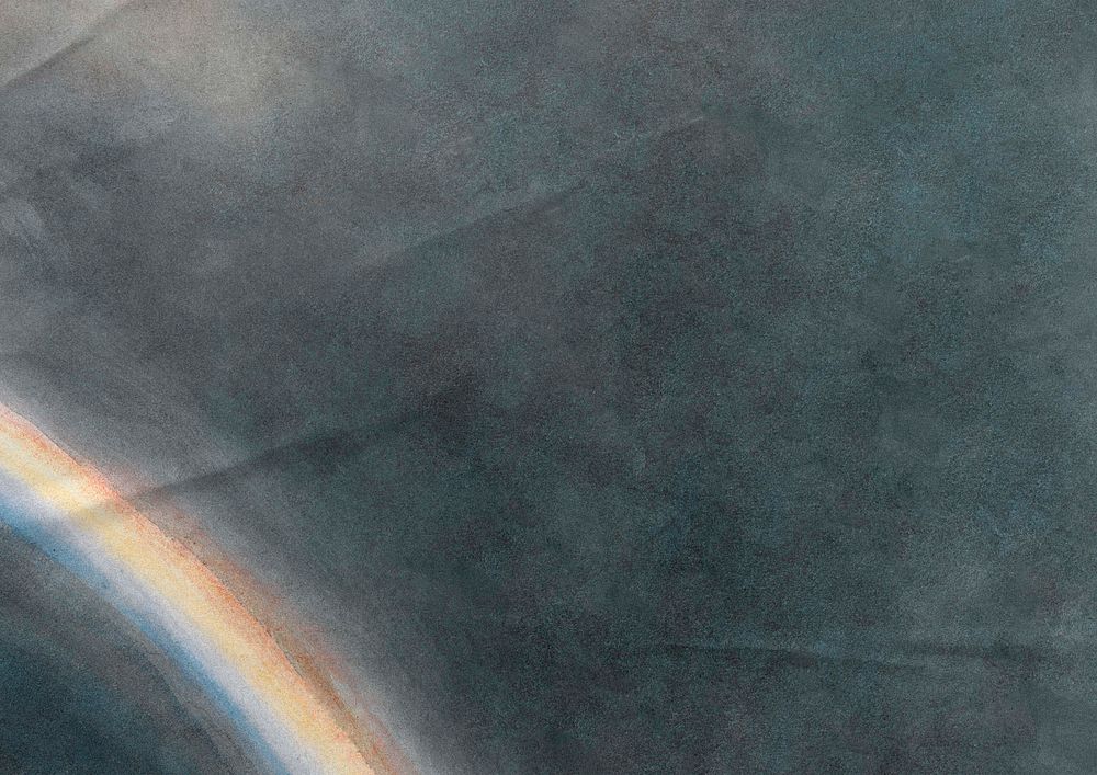 Aesthetic grunge textured background, rainbow border