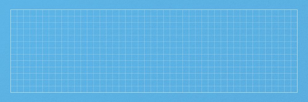 Blue cutting mat background, grid patterned design