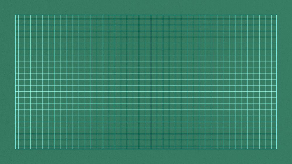 Green cutting mat desktop wallpaper, grid patterned design