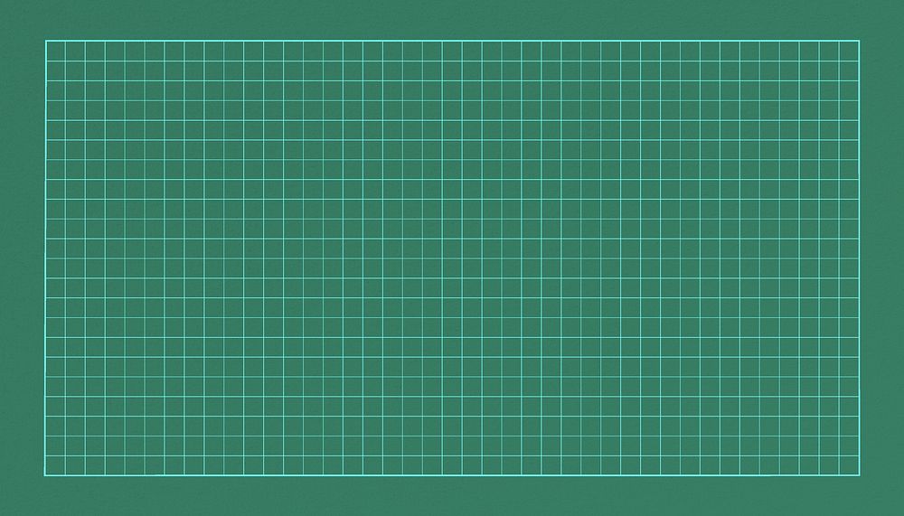 Green cutting mat background, grid patterned design