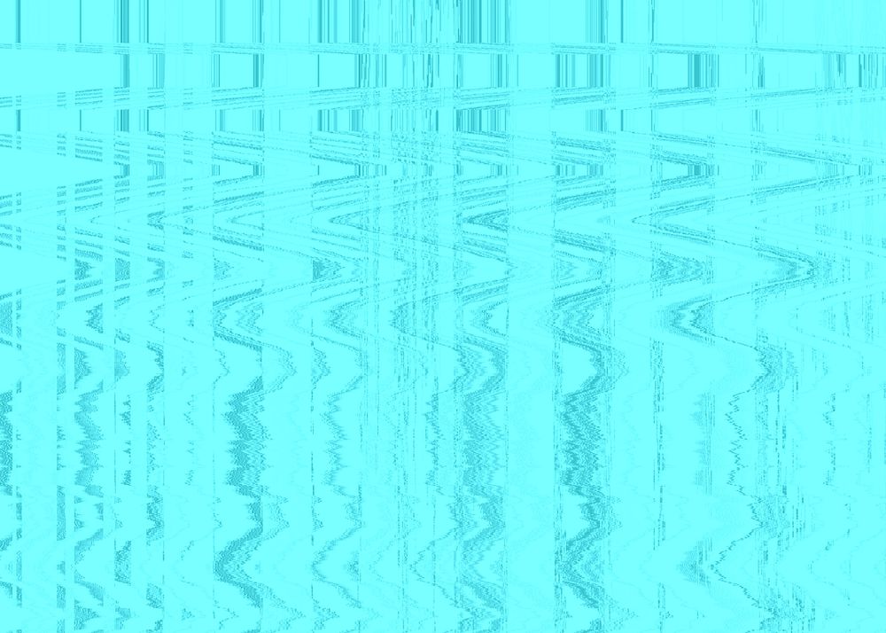 Abstract VHS glitch background, blue design