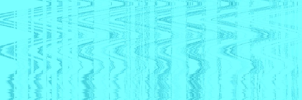 Abstract VHS glitch background, blue design