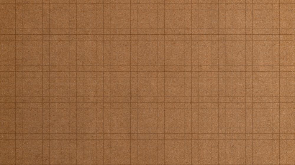 Brown grid patterned desktop wallpaper