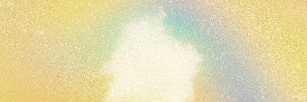 Yellow holographic aesthetic background, dreamy design