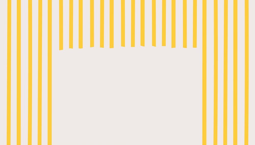 Spaghetti frame background, yellow and beige design