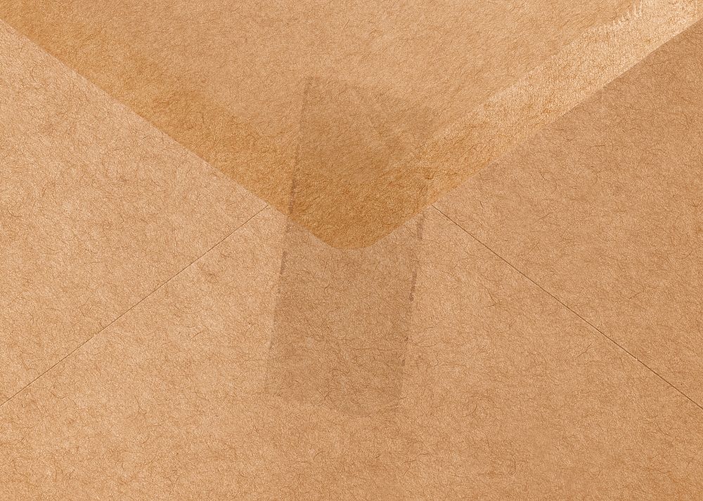 Brown envelope paper background