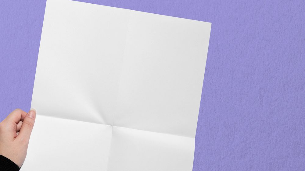 Folded paper desktop wallpaper