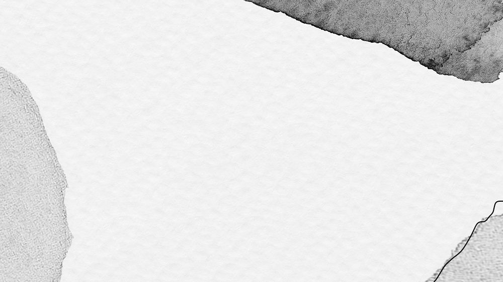 Gray watercolor border desktop wallpaper