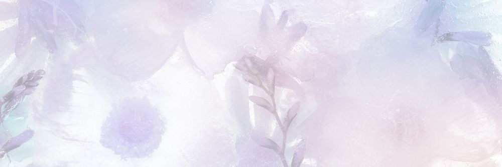 Pastel floral watercolor background