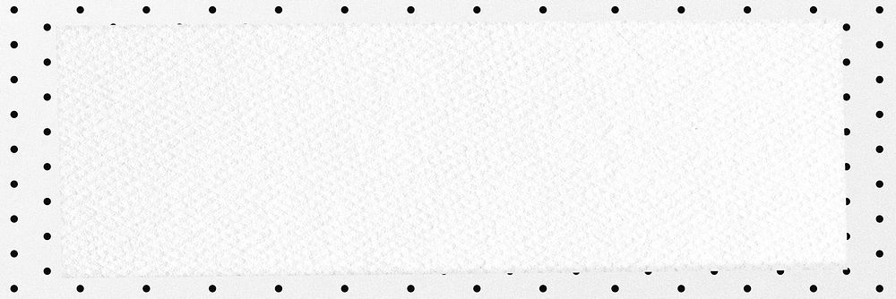 Polka dot frame background, black and white design