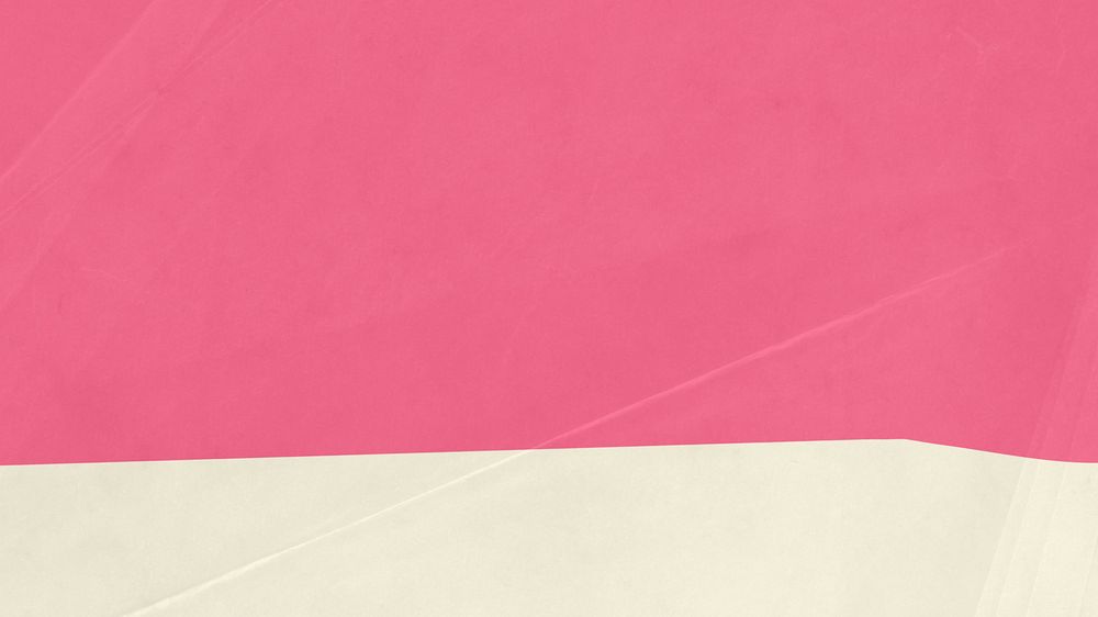 Pink paper textured computer wallpaper, beige border