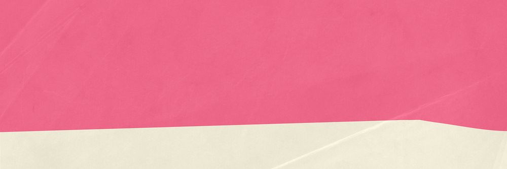 Pink paper textured background, beige border