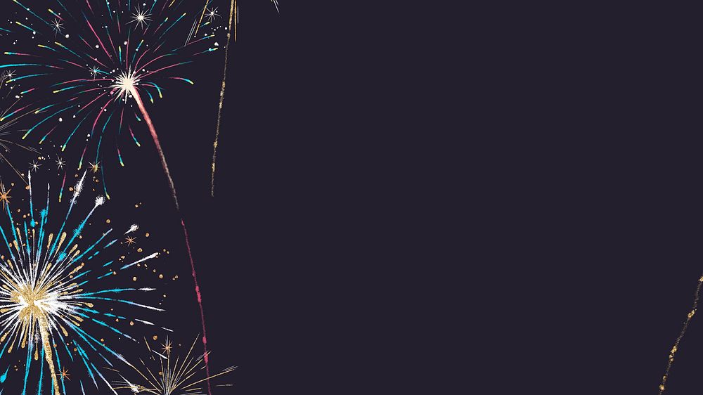 Fireworks celebration desktop wallpaper