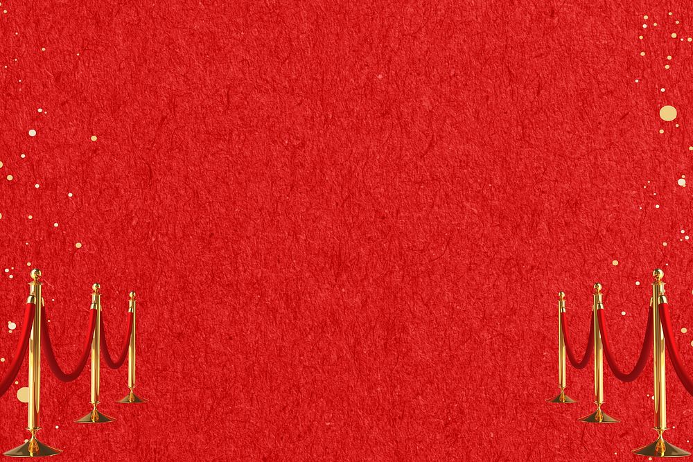 Red gold barricade background