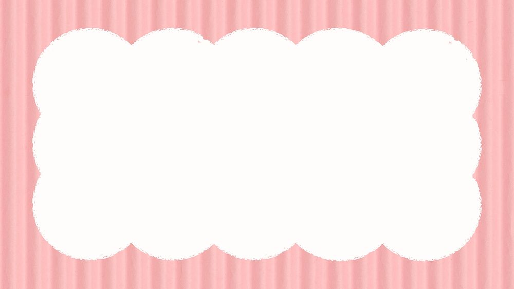 Pink striped frame desktop wallpaper