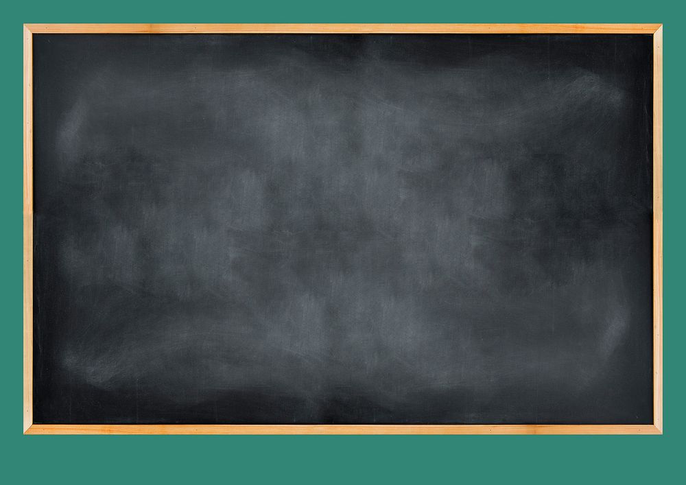 Classroom chalkboard frame background