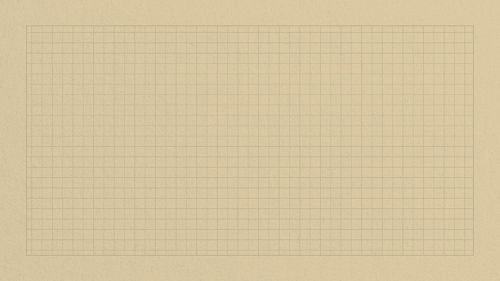 Brown cutting mat desktop wallpaper, grid patterned design