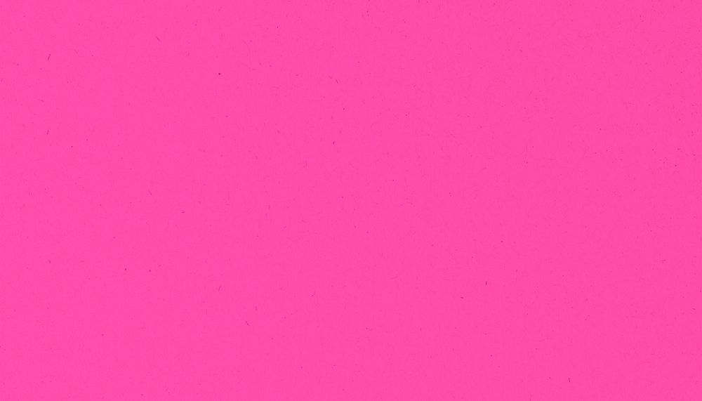 Hot pink background, simple design