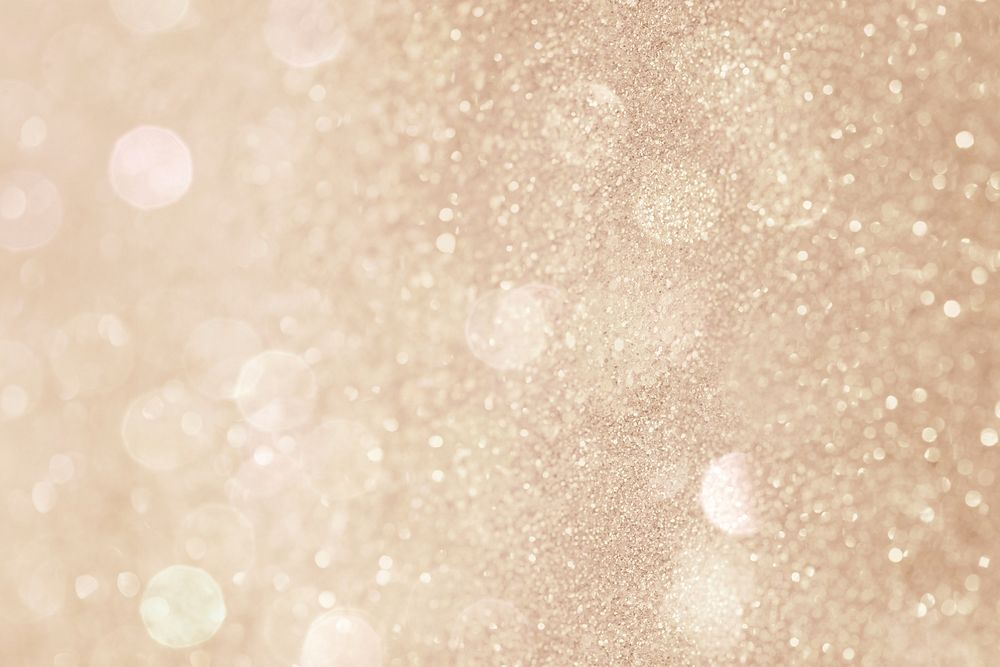 Gold glitter dust background