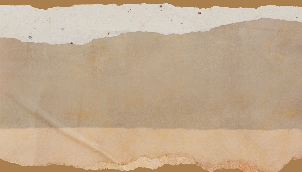 Vintage ripped paper background, brown design
