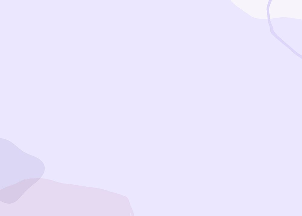 Pastel purple background, organic shape border