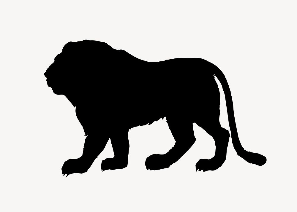 Lion clipart vector. Free public domain CC0 image.