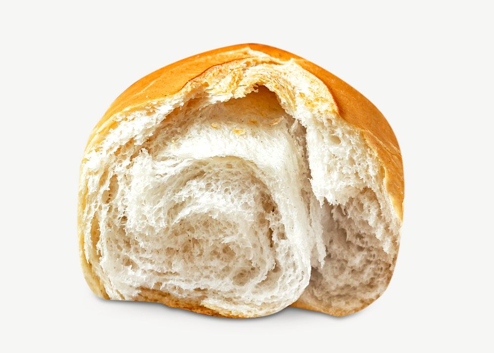 Bread bun food graphic psd