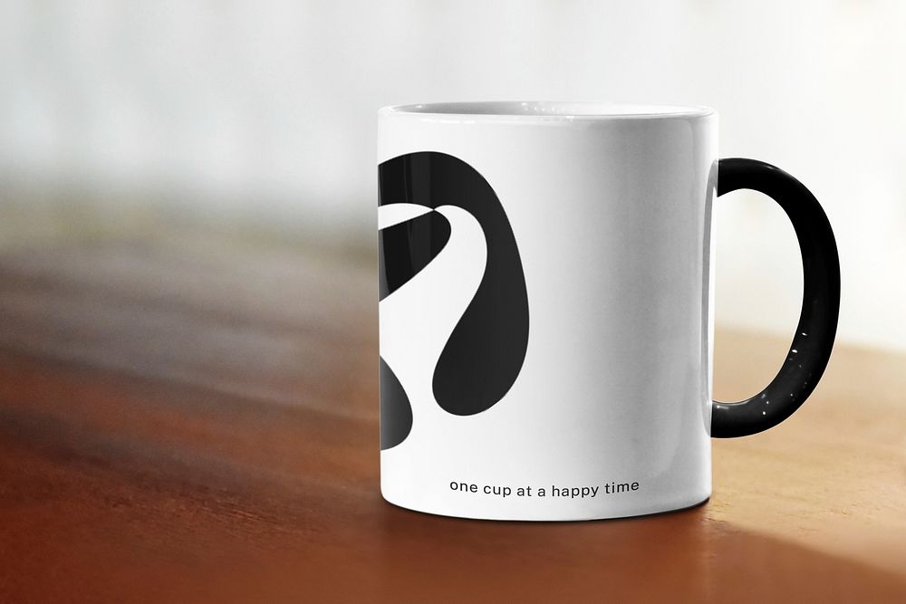 Coffee mug mockup, editable psd