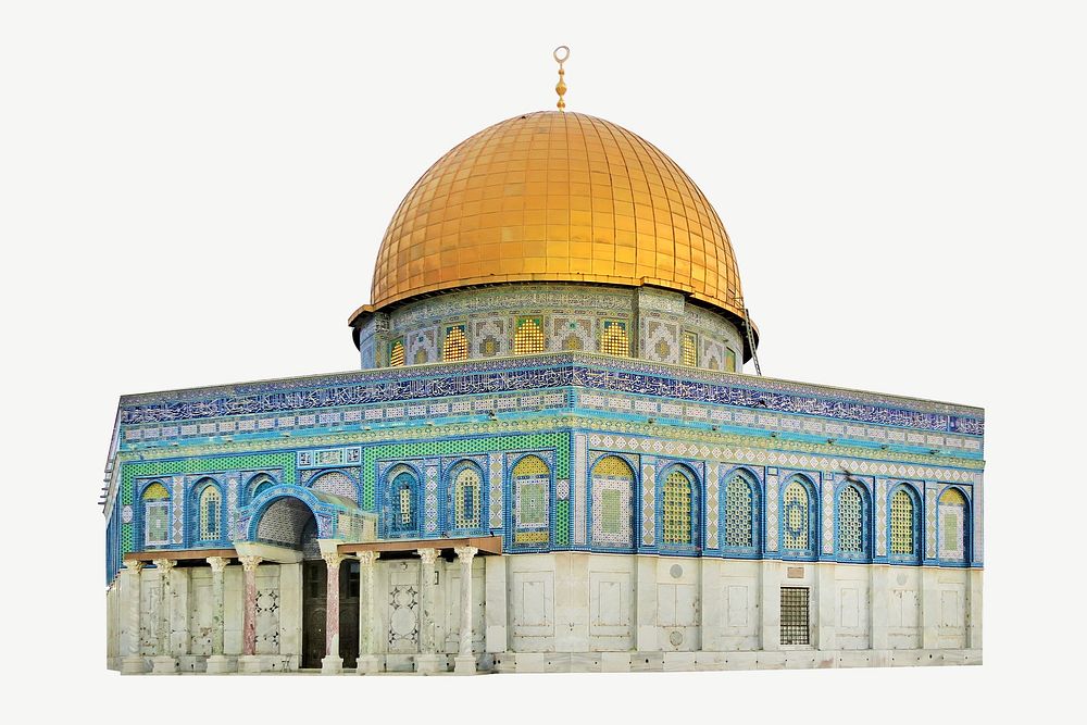 The Temple Mount architecture isolated | Free PSD - rawpixel