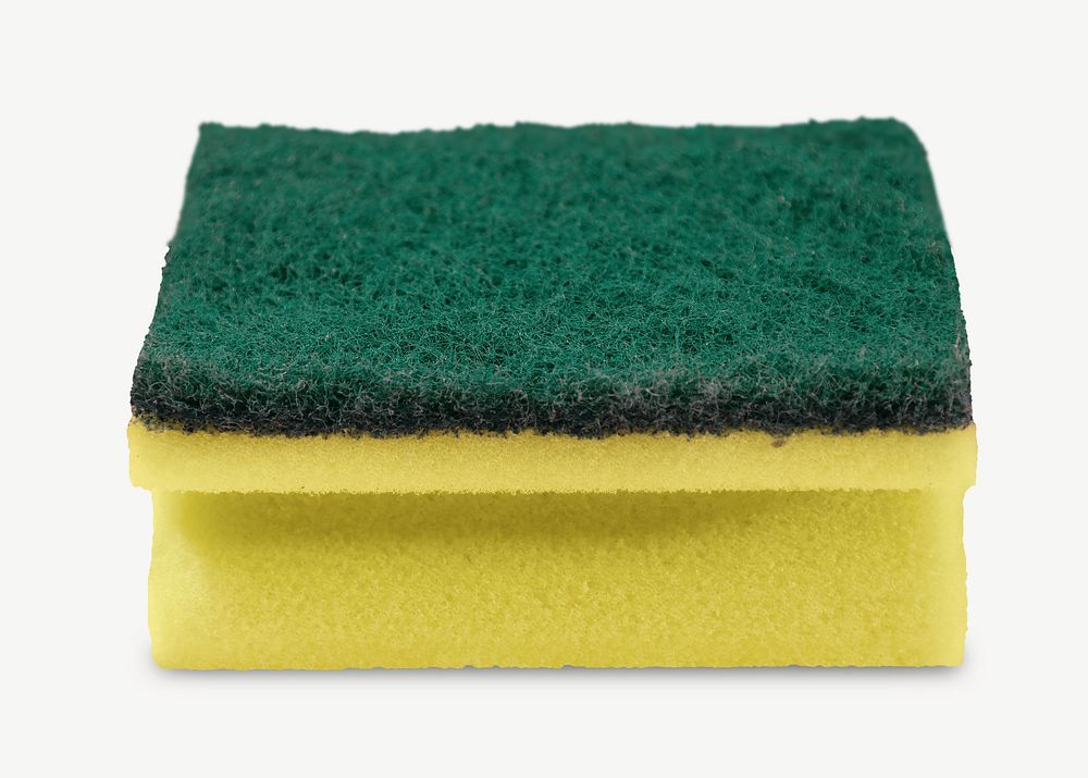 Kitchen sponge isolated graphic psd