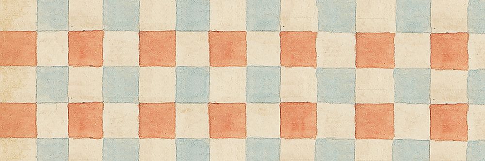 Ceiling checkered patterns background for Twitter header. Remixed by rawpixel.