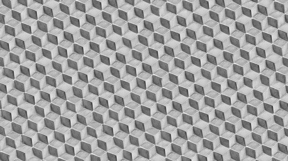 Gray woodblocks pattern HD wallpaper.  Remixed by rawpixel.