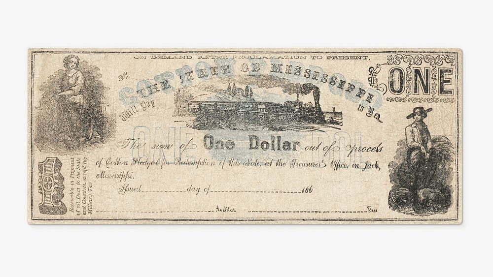 Bank note, vintage money. | Premium Photo Illustration - rawpixel