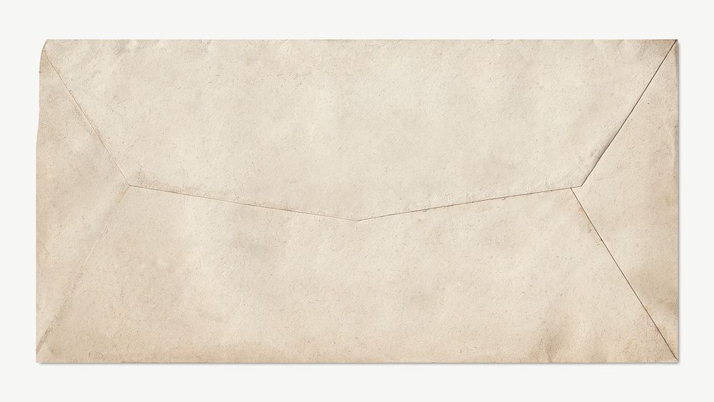 Vintage envelope psd.  Remixed by rawpixel. 