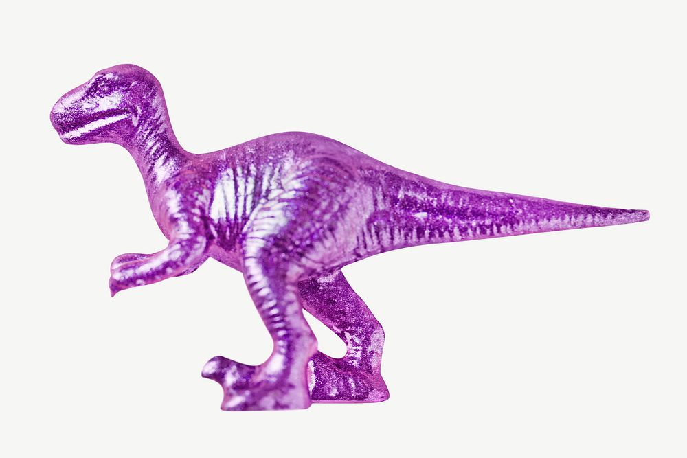 Pink dinosaur isolated object psd