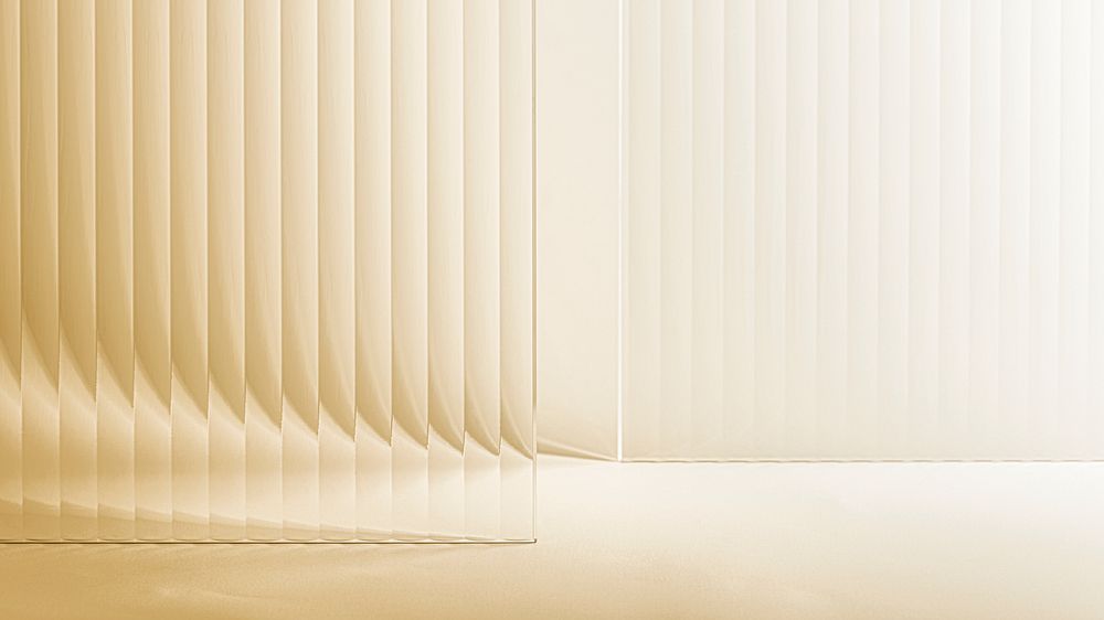 Abstract glass desktop wallpaper, beige background