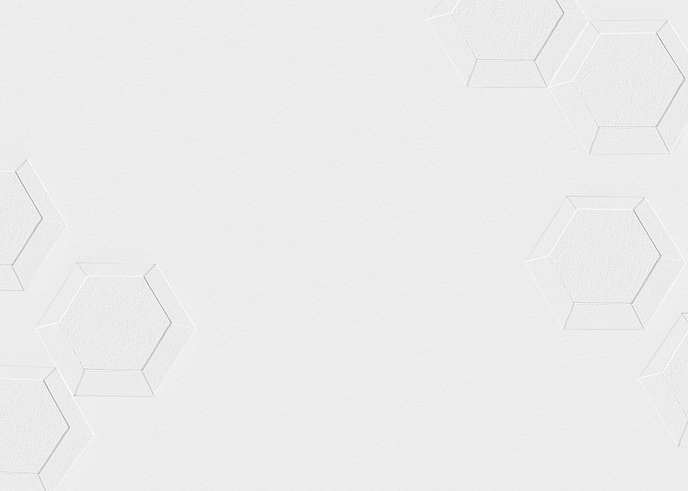 White abstract geometric background