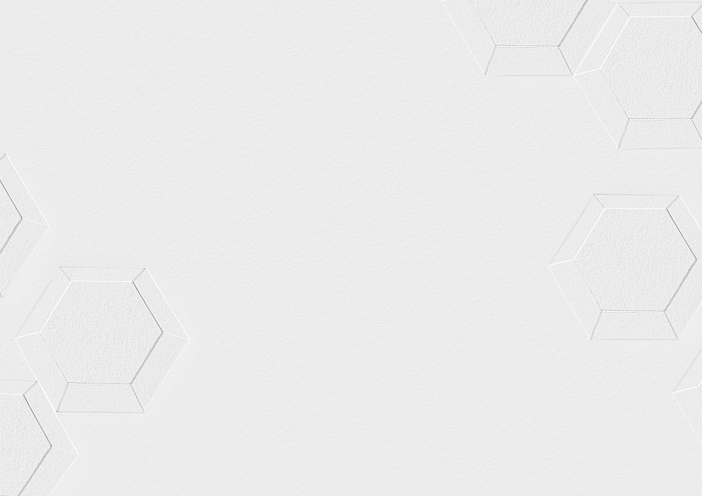 White abstract geometric background