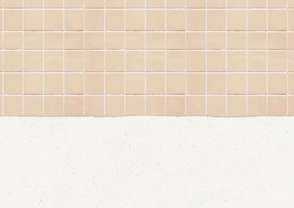 Beige grid wall background