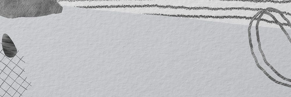 Gray paper textured background, abstract border