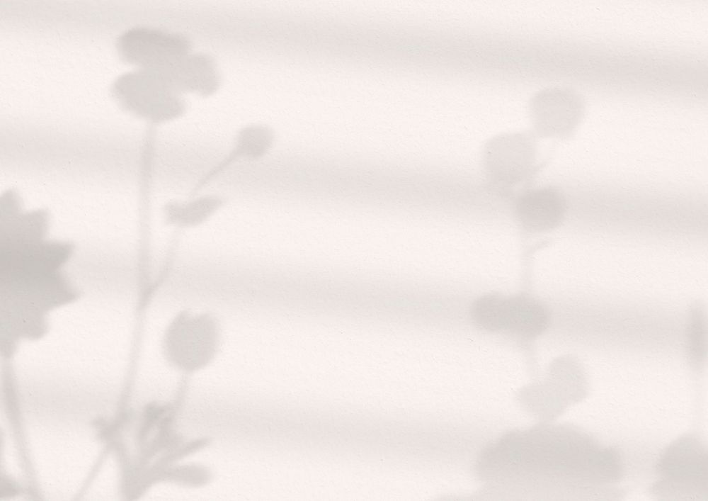 Flower shadow background, beige design