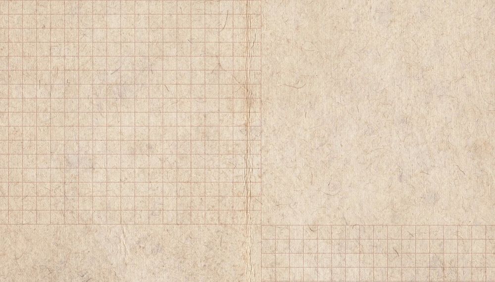 Beige grid patterned background, paper textured design