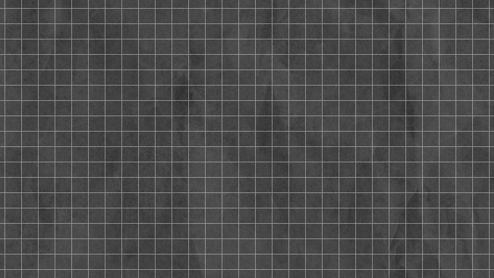 Black grid patterned desktop wallpaper, paper textured design