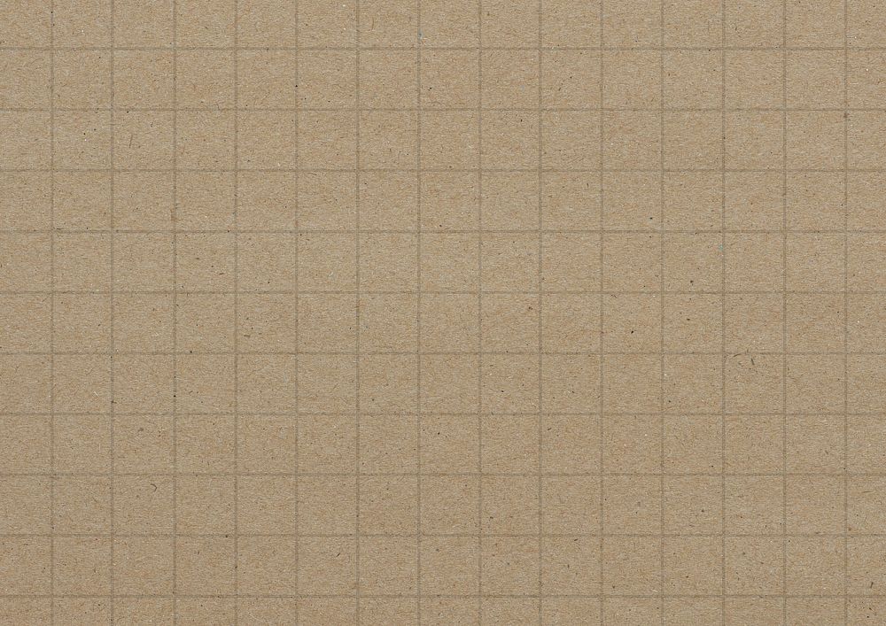 Brown grid patterned background, paper textured design