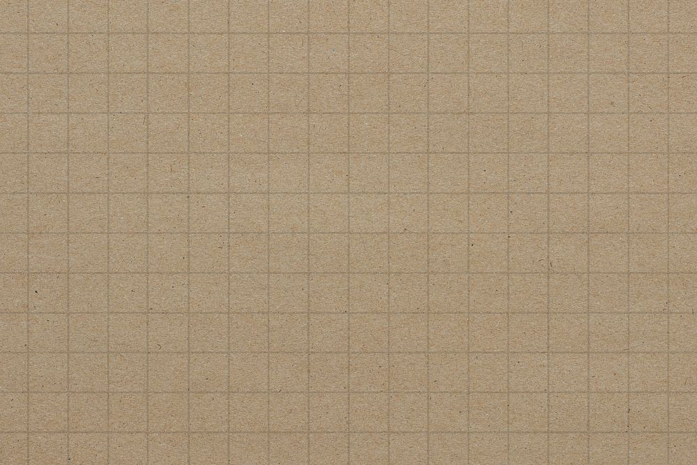 Brown grid patterned background, paper textured design