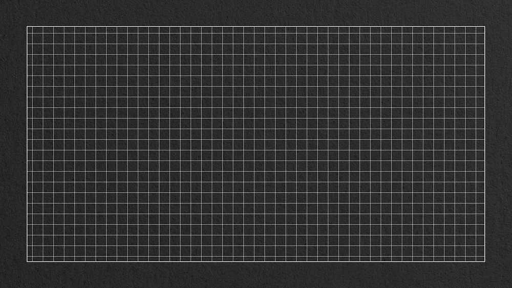 Black cutting mat desktop wallpaper, grid patterned design