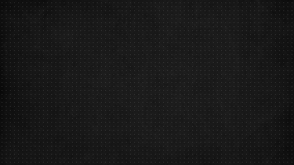 Black dotted grid desktop wallpaper, minimal background